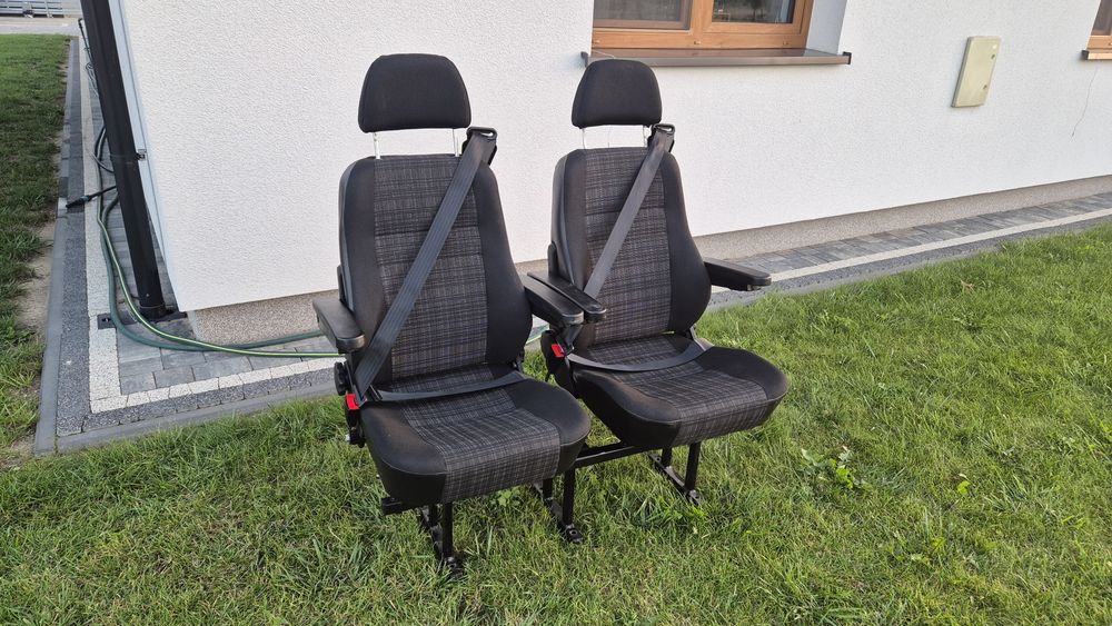 Fotel z pasami do busa, kampera, ławka, espace, ducato, mercedes