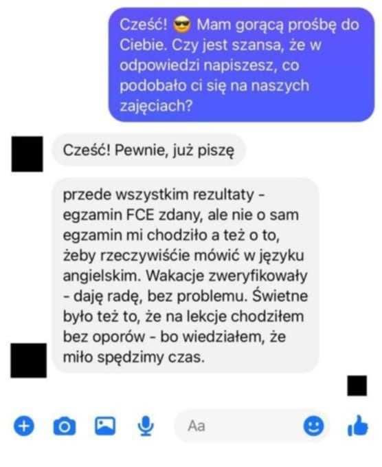 Angielski korepetycje- myśl po angielsku i złam barierę w 3 miesiące!
