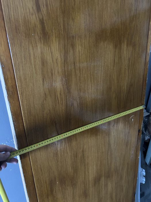 Двері з коробкою шпоновані