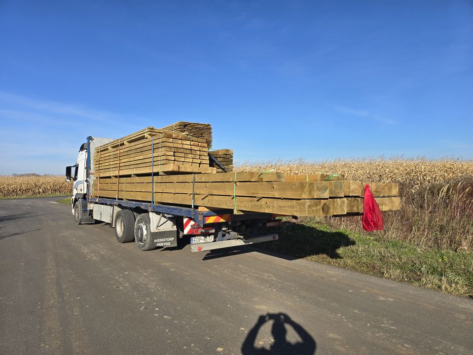 Usługi hds transport maszyn rolniczych przemysłowych kontenerów