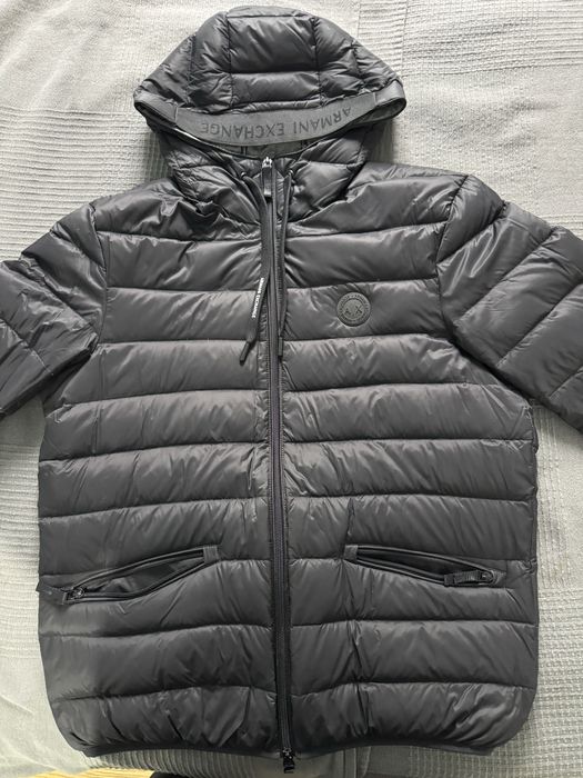 Kurtka puchowa bomber Armani, rozmiar M