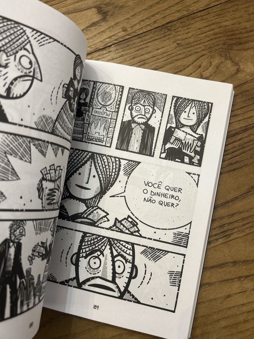 O idiota - André Diniz - Fiódor BD banda desenhada