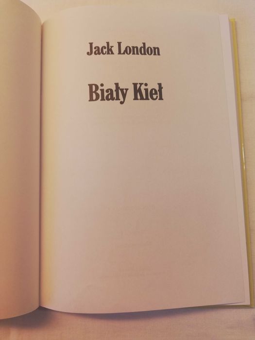 Biały Kieł - Jack London - 2003 rok