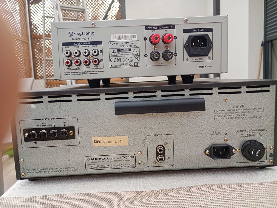 tuner onkyo t-5000 +wzmacniacz