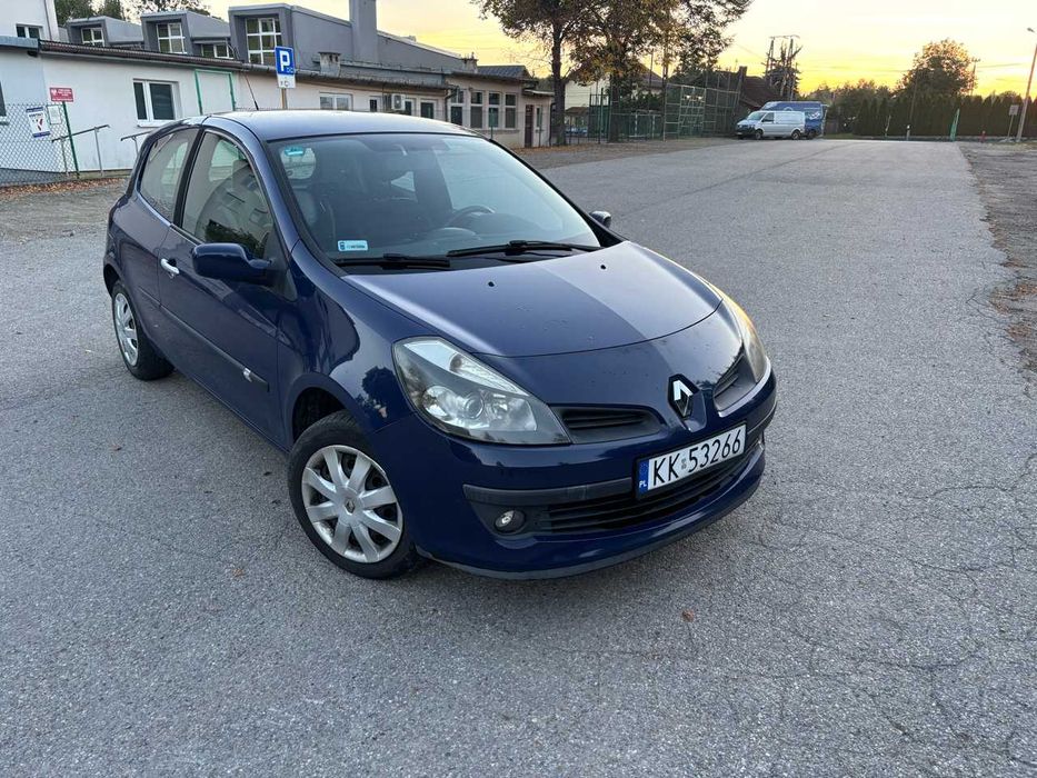 Renault Clio III 1.2 Benzyna 2006 Bez Wkładu Finansowego Opłaty Na Rok