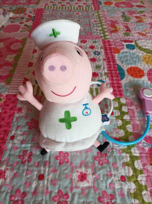 Pepa peluche com som