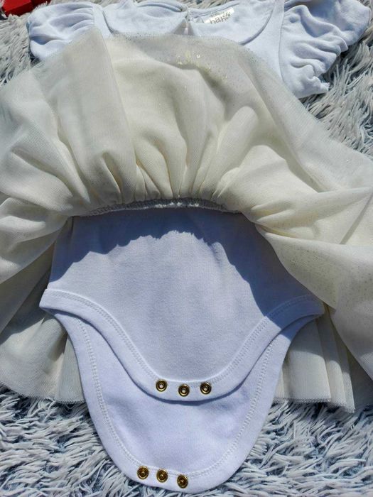 Святковий дитячий костюм-пачка disney мінні маус,бодік,сукня