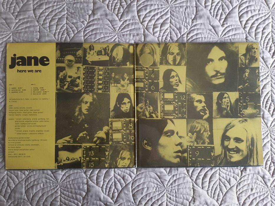 Jane - Here We Are - Holanda - Vinil LP