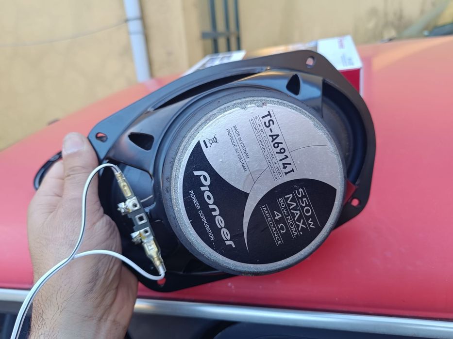 Auto radio Pioneer + 4 colunas