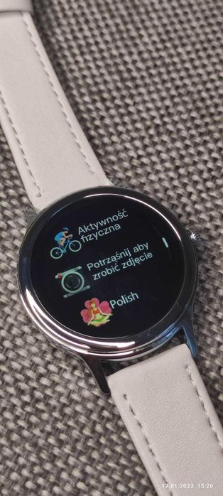 SmartWatch MKS66 tętno, ciśnienie, O2, krokomierz,  powiadomienia, PL