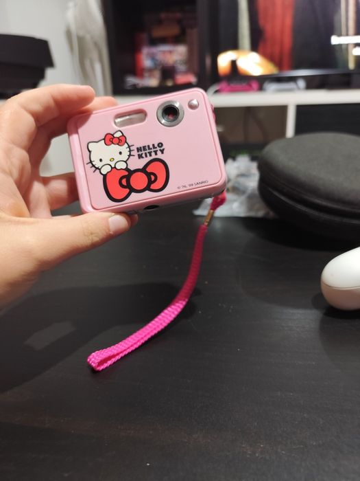Câmera Hello Kitty a pilhas
