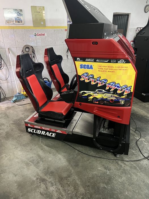 Arcade Scud race restaurada