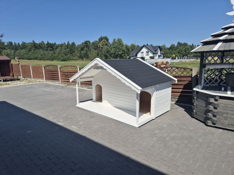 Buda dla dwóch dużych psów "Bliźniak "