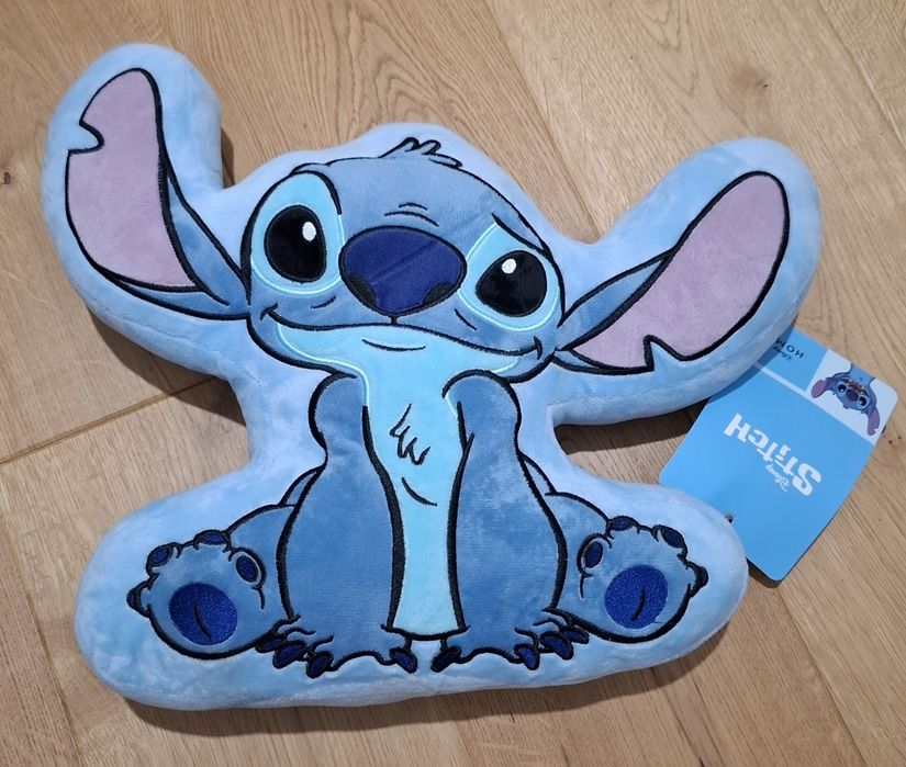 Poduszka stitch niebieska