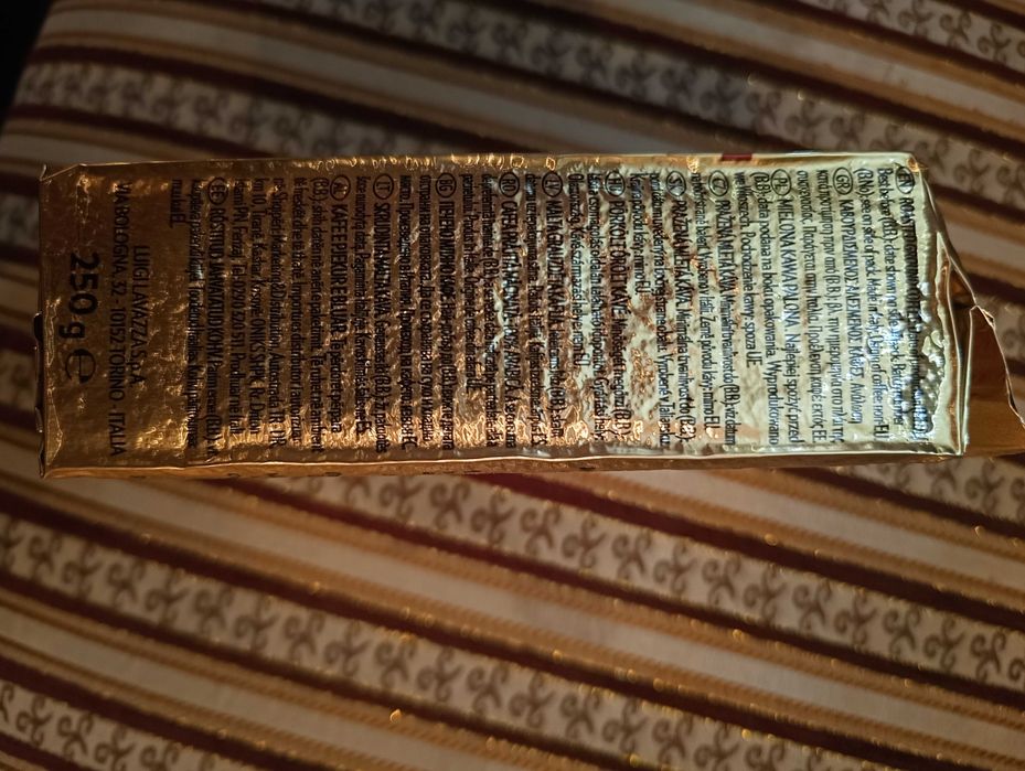 16x kawa lavazza mielona Oro 250g tanio promocja długa data