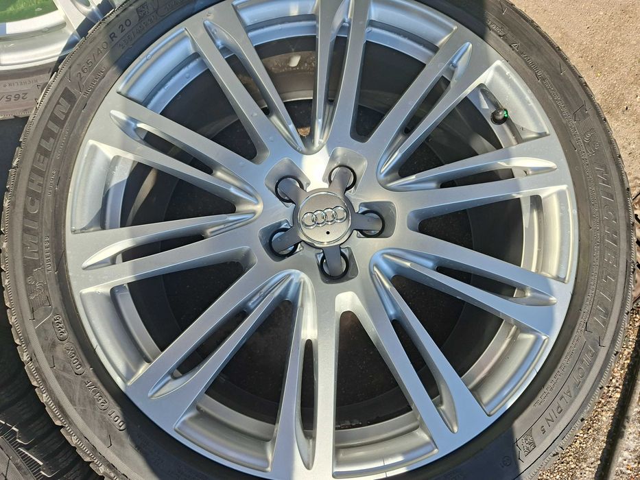 [A204] -> ALUFELGI 20'' 5x112 ORYGINAŁ AUDI A8,A6 C7,C8,Q5,Q7,A5,A4 B9 Jak Nowe ! <-