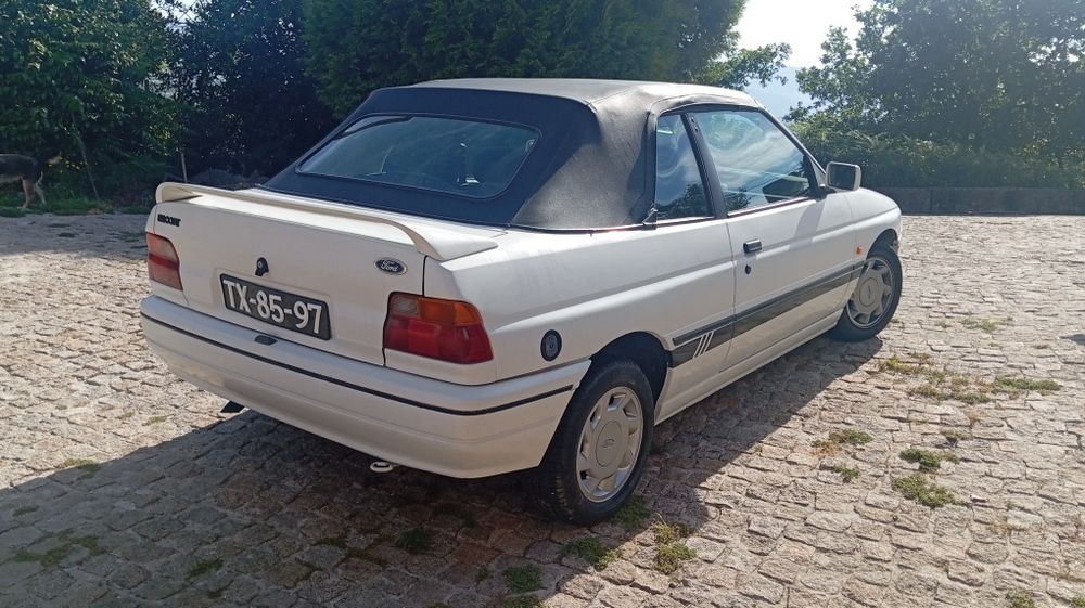 Escort Cabrio Mk5  Certificado pelo museu do Caramulo