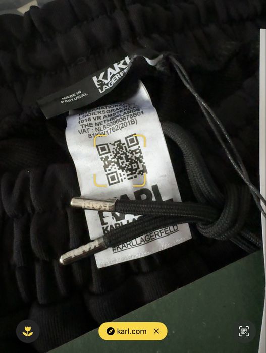 Karl Lagerfelda spodenki dresowe męskie