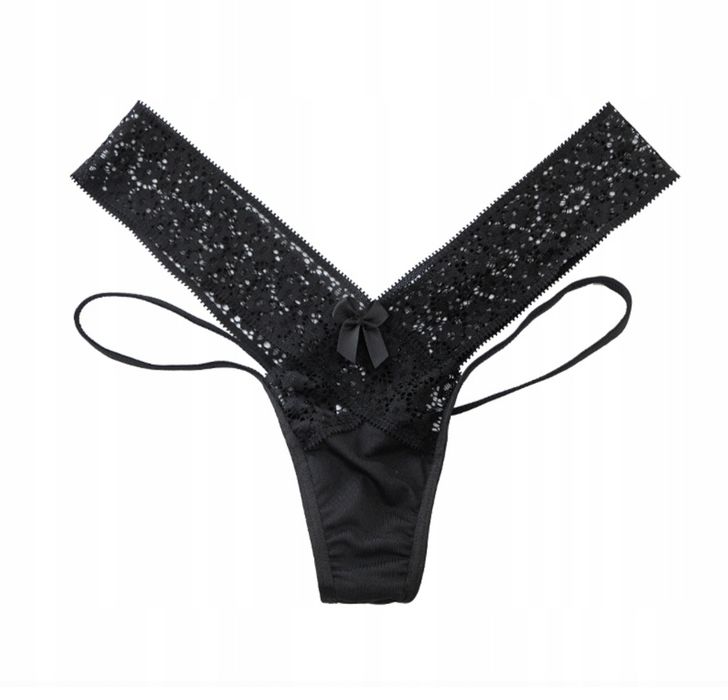 Majtki damskie stringi M białe 36/38