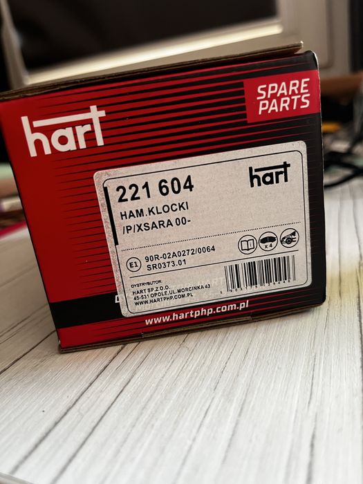 Klocki hamulcowe hart