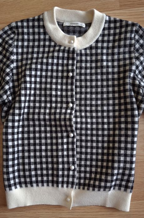 Reserved J.Nowy Sweter Dziewczęcy! Pepitka! Wiskoza! Roz.158!