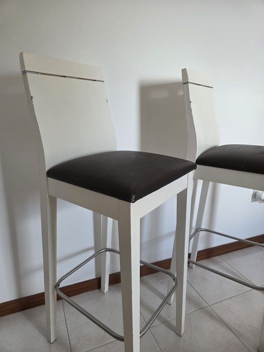 Vendo 3 bancos de bar usados