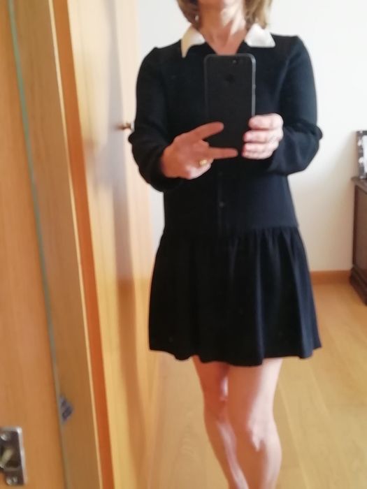 Vestido calção, tamanho S