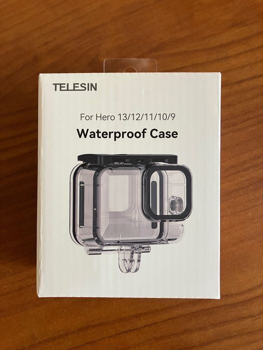 Захисний кейс Telesin для GoPro 13/12/11/10/9 Аквабокс. Чохол. Бокс