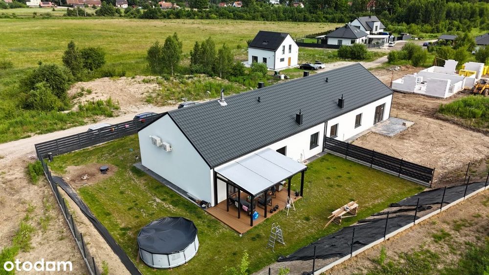 Funkcjonalny dom Parterowy 126m2 | Nikielkowo | Ogród 700m2 | Strych