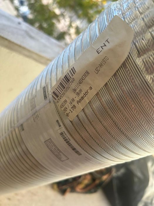 Tubo/conduta flexível em alumínio