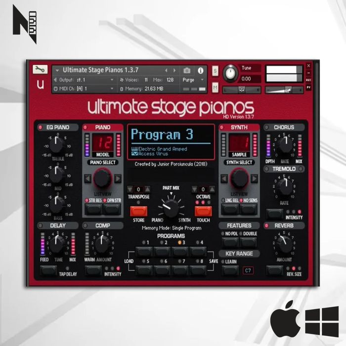 Ultimate Stage Pianos HD 1..3.7 Kontakt Library