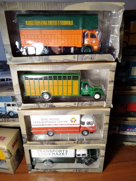 Грузовики Scania,Berliet,Unic, Citroen, Volvo Altaya 1:43