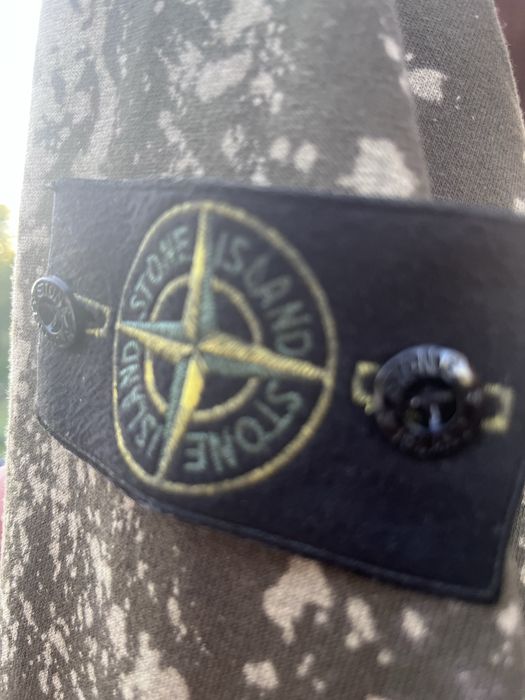 Stone island off dye green