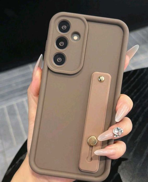 2 capas para telemóvel S23+ verde e marrom