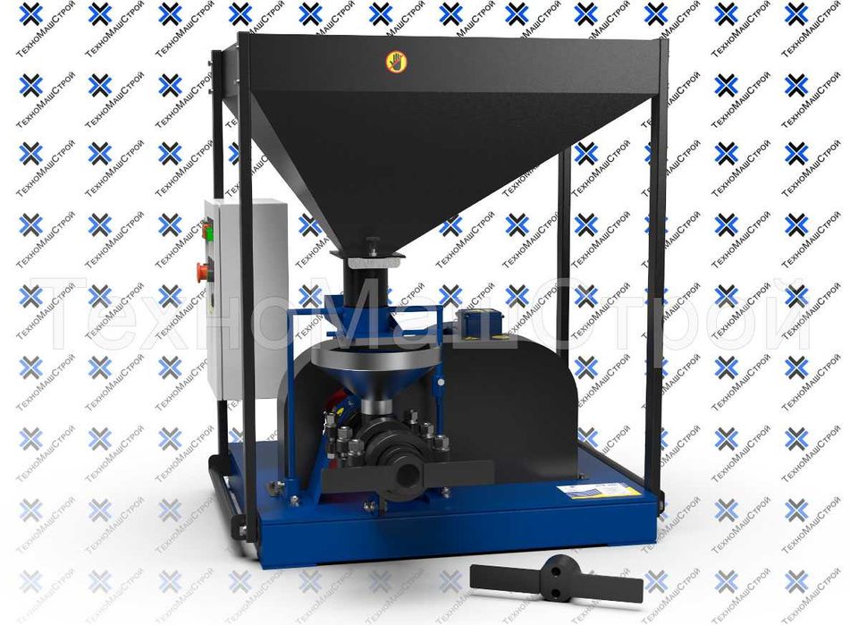 Экструдер зерновой 100кг/час Две насадки 11кВт ЭГК-100