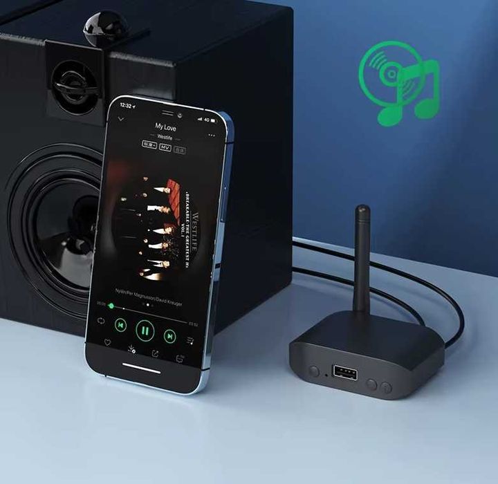 B56  3 IN 1 Bluetooth 5.3 Audio Adapter