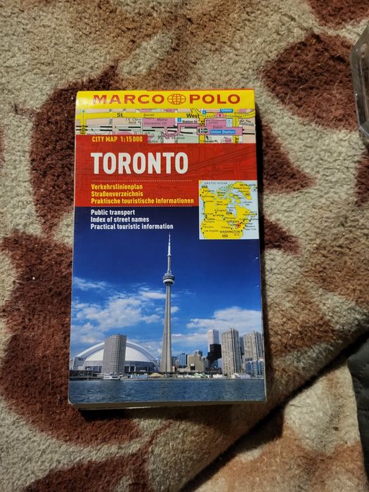 Napa laminowana Toronto. Marco Polo Stan dobry.