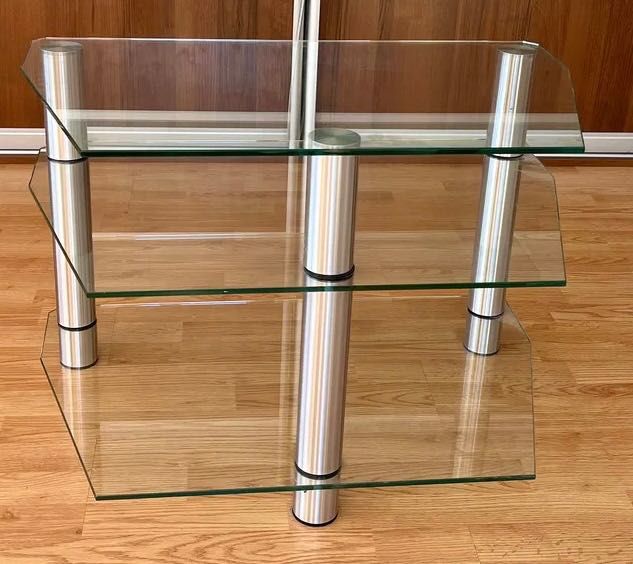 Szklany stolik pod telewizor RTV