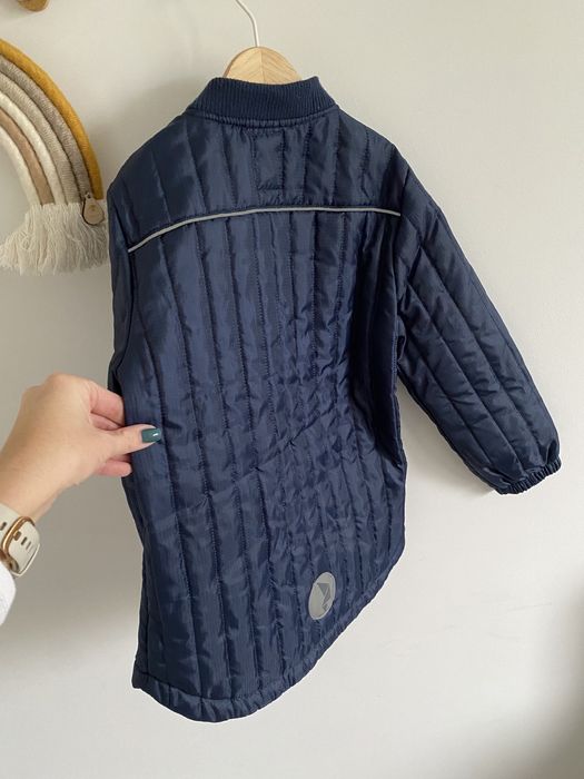 Kurtka pikowana granatowa 122 vrs przejściowa wiosenna