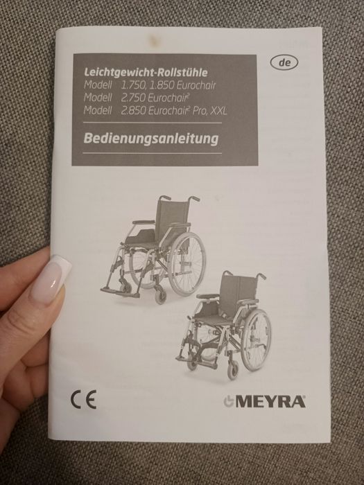Wózek inwalidzki MEYRA NOWY!