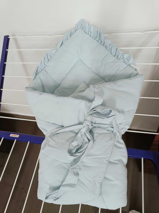 Rożek niemowlęcy od Szalone nitki bawełna