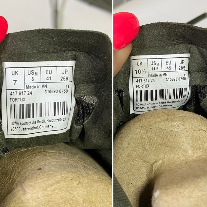 41р, 42р, 43.5р, 45р. Кросівки LOWA Fortux Lo Ranger Green берці