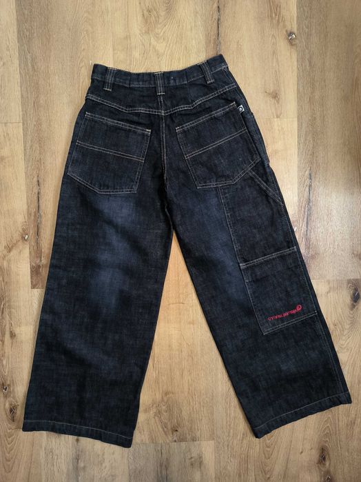 Spodnie Criminal Damage Baggy Szerokie Dżinsy Damskie