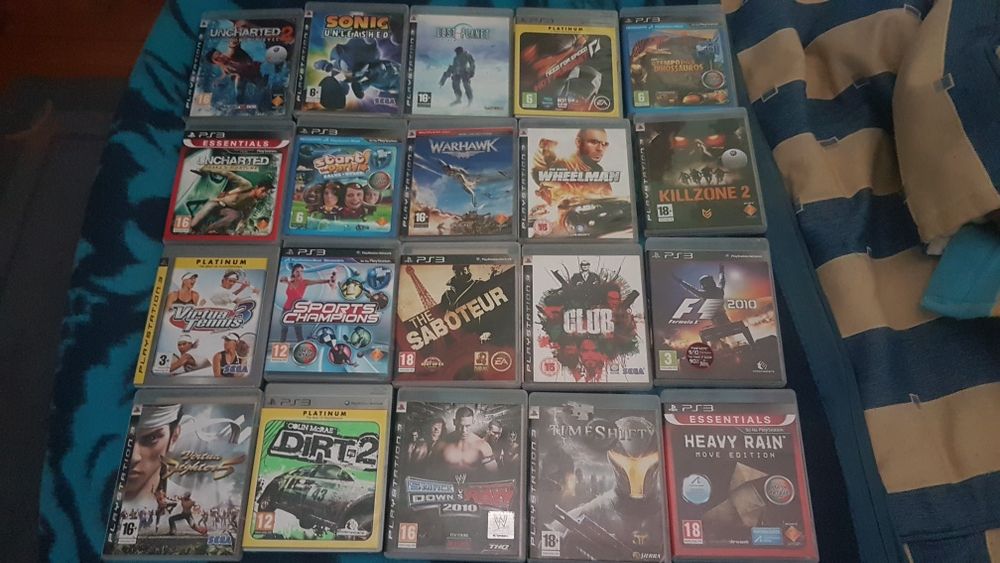 ps3 varios jogos usados em bom estado