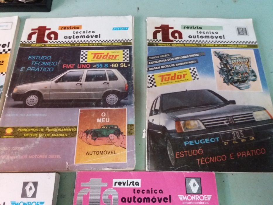 Revistas Técnicas do Automóvel e 32 Revistas AUTOFOCOS