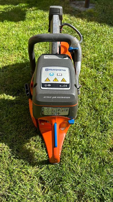 Piła do betonu spalinowa przecinarka Husqvarna K750 tarcza 300 mm