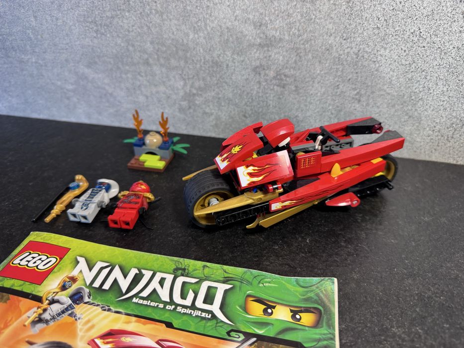 LEGO 9441 Kai's Blade Cycle Ninjago Mieczocykl Kaia klocki zestaw