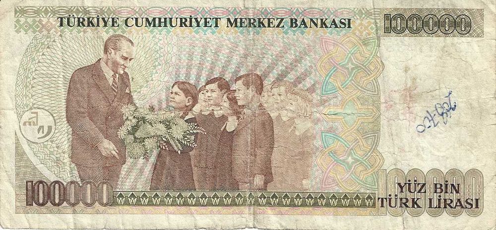 Notas antigas - Turquia