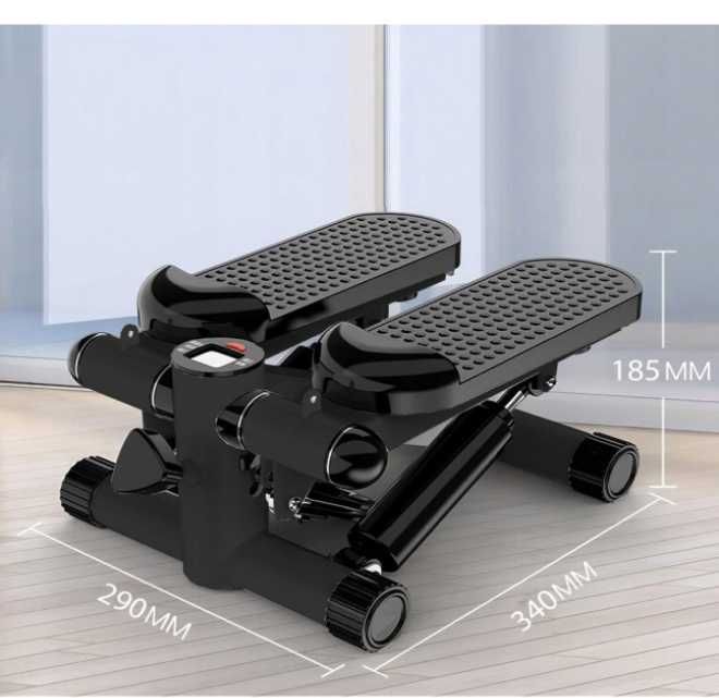 Тренажер Степпер Retto 2in1 Польша з эспандером фитнес для дома 100 кг