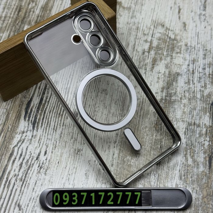 Чохол прозорий Chrome MagSafe на Samsung S26/ S26+/ Plus. Чехол